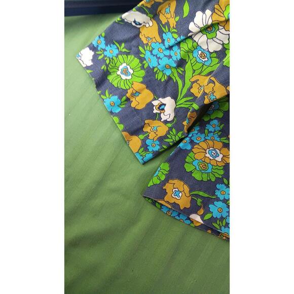 Vintage Fritz Cotton Floral Shirt - Picture 9 of 10